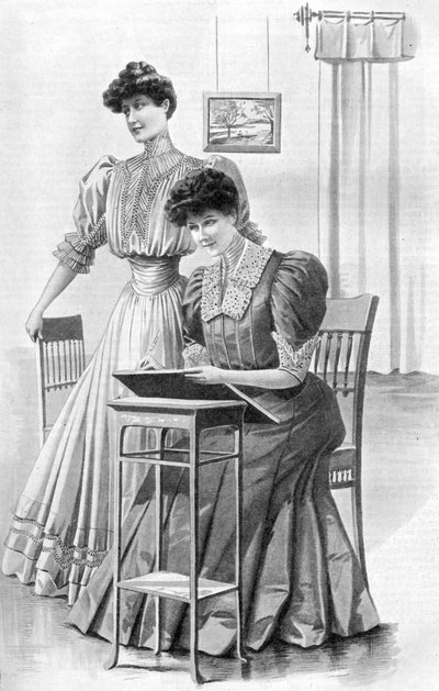 1905年11月の女の子の服装 作： Unbekannt