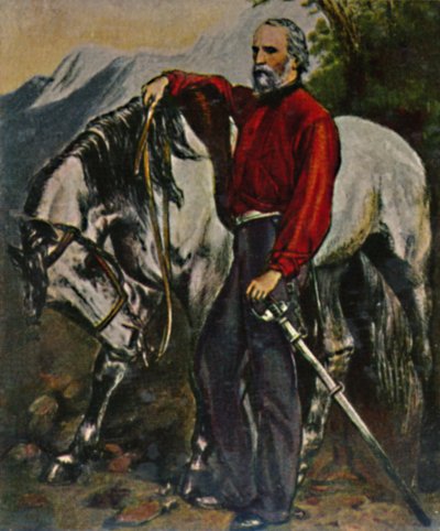 ジュゼッペガリバルディ1807-1882、1934年。 作： Unbekannt