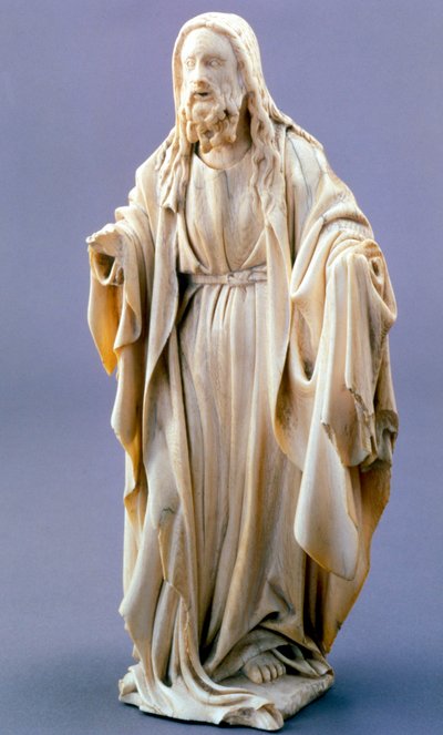 父なる神、匿名のフランダース象牙、1400-1425 作： Unbekannt