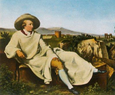 イタリアのゲーテ、1786-1788、1936年。 作： Unbekannt