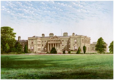 ハウ卿の本拠地、レスターシャー、ゴプサルホール、c1880 作： Unbekannt