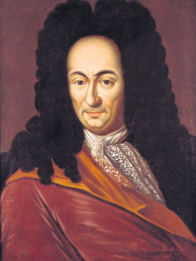 ゴットフリートヴィルヘルムライプニッツ1646-1716、c。 1710年。 作： Unbekannt