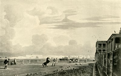 1820年、1925年、チャウリンヒーの総督官邸。 作： Unbekannt