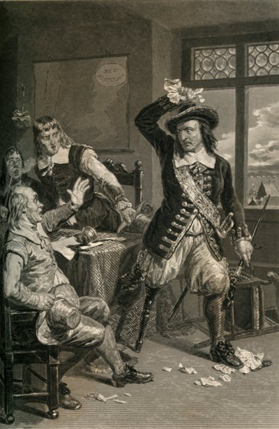 1877年、StuyvesantがDemonstrating the Summons To Surrender、 作： Unbekannt
