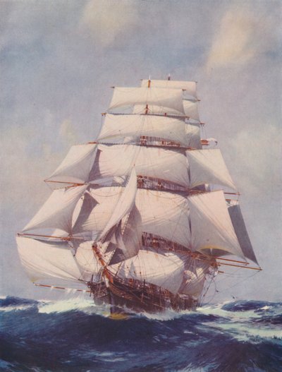 海に優雅に乗る、1936 作： Unbekannt