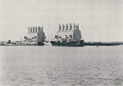 穀物エレベーター、バイアブランカ、1916 作： Unbekannt