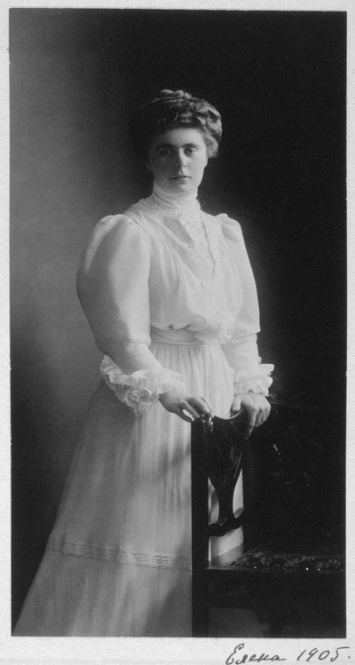 ロシアの大公爵エレナウラジミロフナ、1905年 作： Unbekannt
