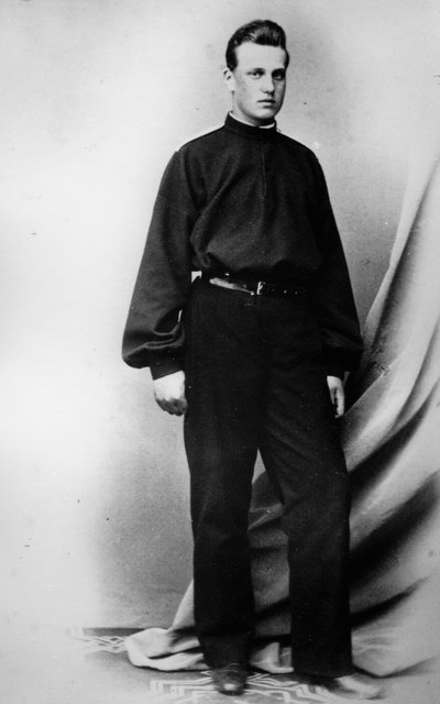 ロシアのアレクセイ大公アレクサンドロヴィッチ、c1866-c1870 作： Unbekannt