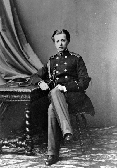 ロシアのニコラスアレクサンドロヴィッチ大公、1862年 作： Unbekannt