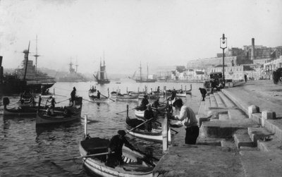 マルタのグランドハーバー、1937 作： Unbekannt