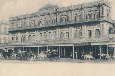 グランドホテル、カルカッタ、1902年。 作： Unbekannt