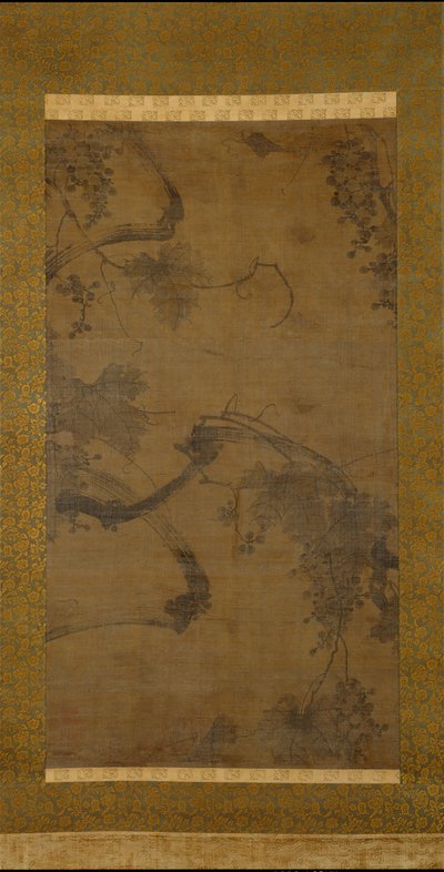 風の中のブドウの木、16 世紀。 作： Unbekannt