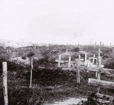 フランス北部、マシージュの墓、c1914-c1918。 作： Unbekannt