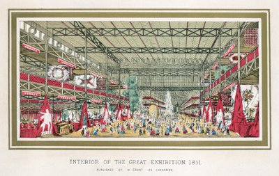 大展覧会、クリスタルパレス、ハイドパーク、ロンドン、1851 作： Unbekannt