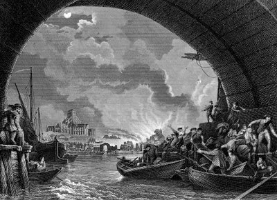 ロンドンの大火、1666 19世紀 作： Unbekannt