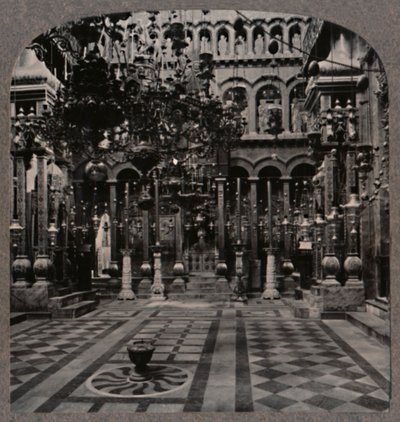 聖墳墓教会、エルサレム、c1900のギリシャ大聖堂 作： Unbekannt