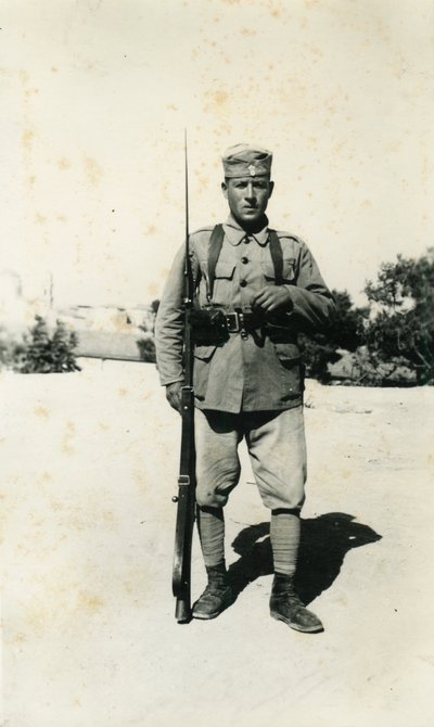 ギリシャの兵士、クレタ島、ギリシャ、1941 作： Unbekannt