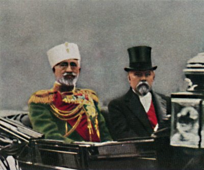 大公ニコライニコラジェヴィッチ1856-1929 u。生まれたポアンカレ1860、1934。 作： Unbekannt