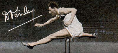 グループキャプテンドナルドドンオズボーンフィンレイ、イギリス、オリンピックハードル、1935 作： Unbekannt