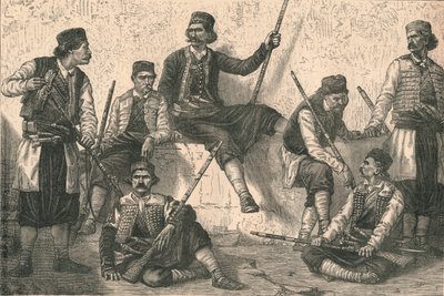 モンテネグリンのグループ、c1879。 作： Unbekannt