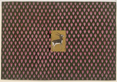 シカに似た動物のグリル、おそらく17世紀 作： Unbekannt