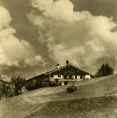 ゲストハウス、ワイルダー山脈、チロル、オーストリア、c1935。 作： Unbekannt