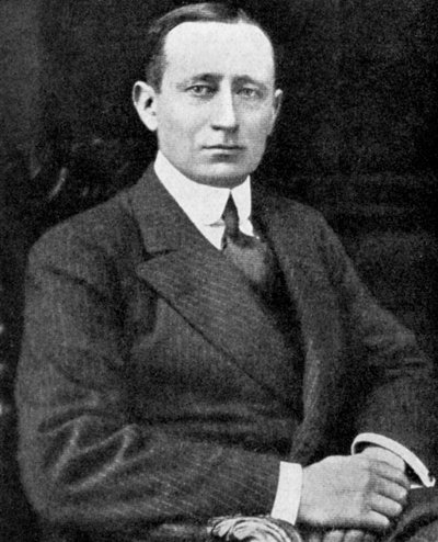 グリエルモマルコーニ、イタリアの発明家、c1920 作： Unbekannt