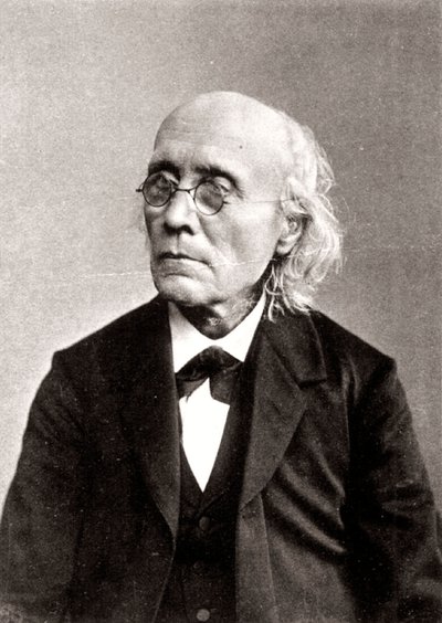 Gustav Theodor Fechner、ドイツの実験心理学者、c1883-c1884 作： Unbekannt