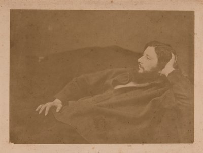 ギュスターヴ・クールベ、1865年頃。 作： Unbekannt