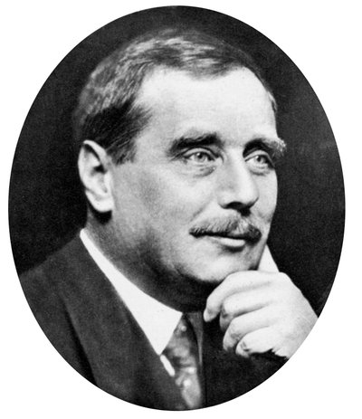 HGウェルズ1865-1946、イギリスの小説家、作家、人気の歴史家、c1925 作： Unbekannt