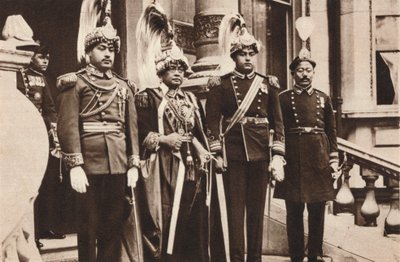 マハラジャBhim Shum Shere Jung Bahadur Rana、1937年 作： Unbekannt