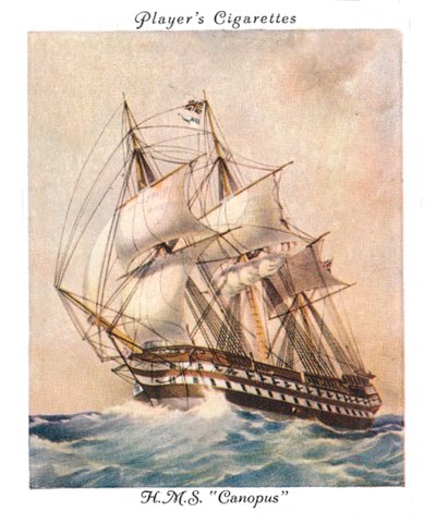 HMSカノープス、1936年。 作： Unbekannt