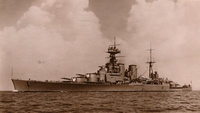 HMSフッド、1935 作： Unbekannt