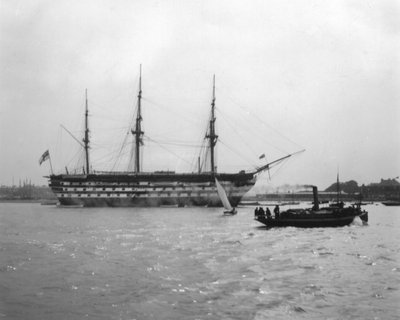 HMS勝利、ワイト島、イギリス、1912 作： Unbekannt