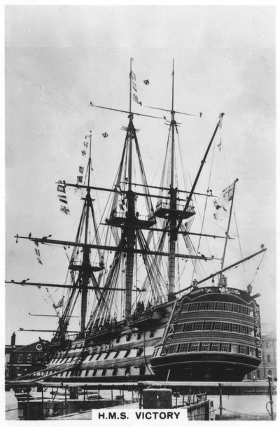 HMS Victory、ポーツマス、ハンプシャー、1936 作： Unbekannt