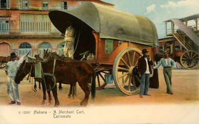 ハバナ-商カート、Carromato、c1910。 作： Unbekannt
