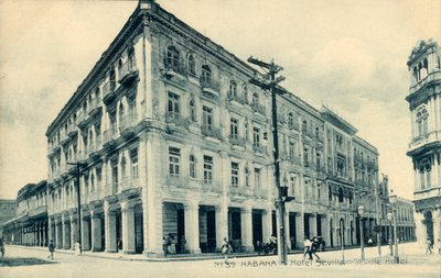 ハバナ。セビリアホテル。セビリアホテル、c1910s。 作： Unbekannt