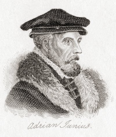 Hadrianus Junius,15111575, aka Adriaen de Jonghe. 作： Unbekannt