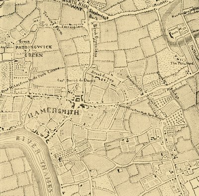 1746年のハマースミス、1878年。 作： Unbekannt