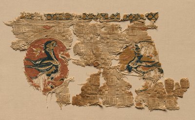 ラウンデルで鳥と一緒にぶら下がって、800年代。 作： Unbekannt