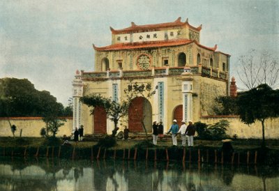 ハノイ。ハノイのPagode Du Kinh Luoc。キンルオックパゴダ、1900年。 作： Unbekannt