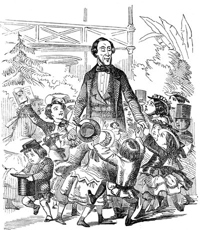 ハンスクリスチャンアンデルセン1805-1875、デンマーク人作家、1857年 作： Unbekannt