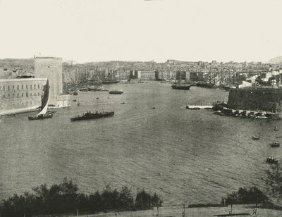 ハーバービュー、マルセイユ、フランス、1895年。 作： Unbekannt
