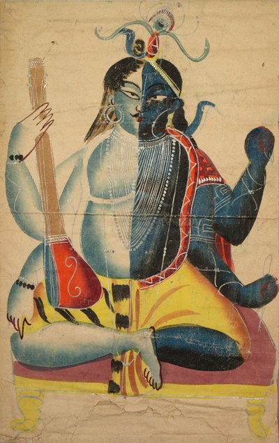 Hari-Hara, 1800s.  作： Unbekannt