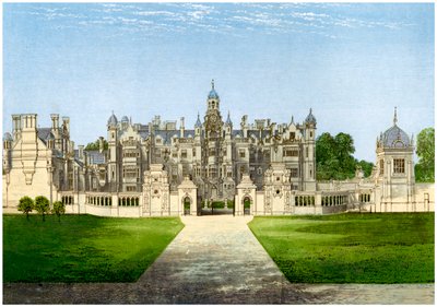 グレゴリー家の家、リンカンシャー、ハラクストンマナーc1880 作： Unbekannt