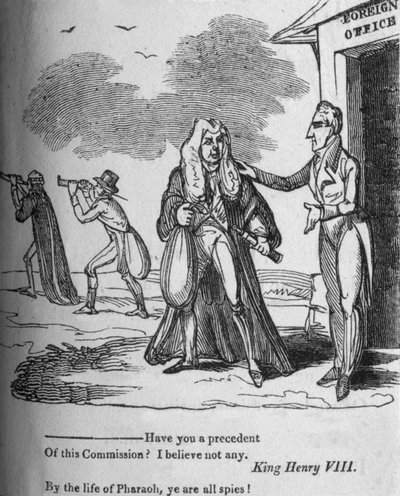 この委員会の前例はありますか、私は信じていません、c1820。 作： Unbekannt