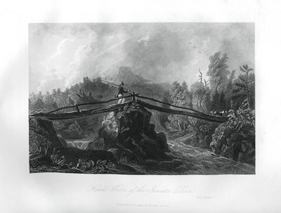 1855年、ペンシルベニア州ジュニアータ川の源流 作： Unbekannt