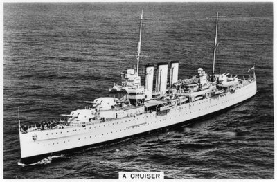重巡洋艦HMSデボンシャー、1937 作： Unbekannt