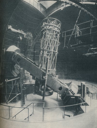 スチールとコンクリートのヘッジラウンド、100インチリフレクター、c1935 作： Unbekannt