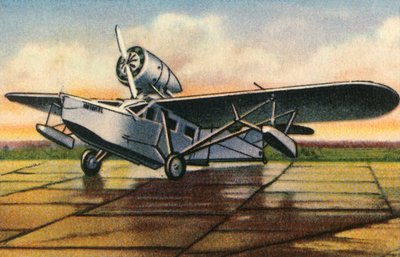ハインケルHe 57ヘロン飛行機、1932年。 作： Unbekannt